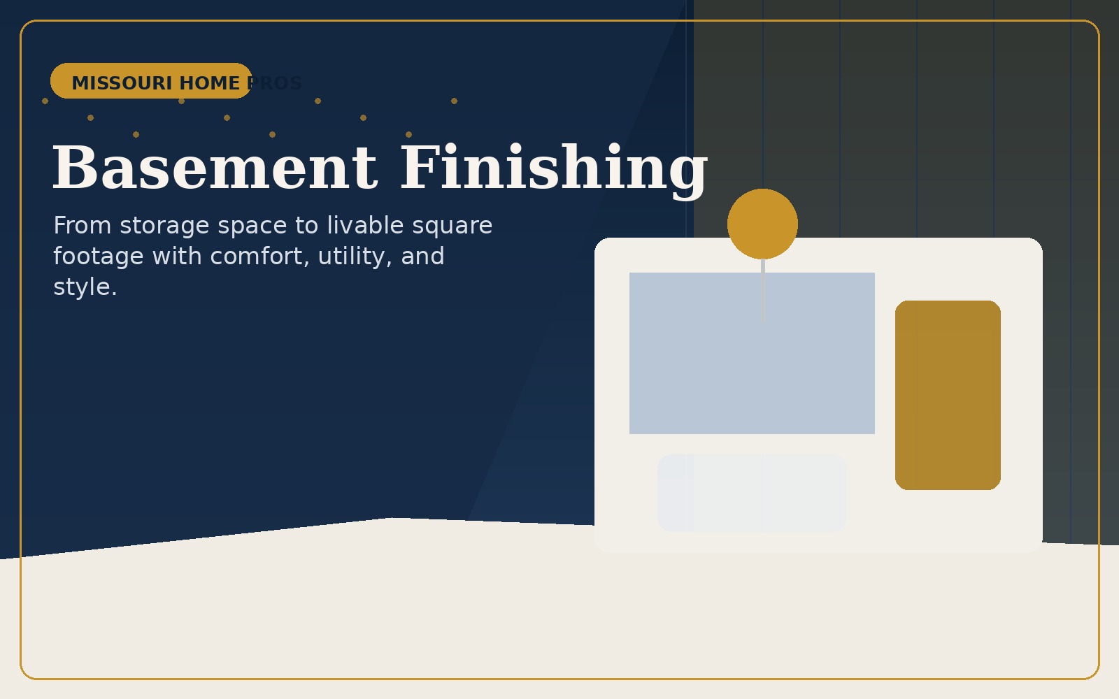 Basement finishing
